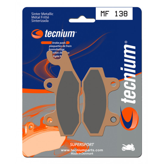 Plaquettes de frein TECNIUM Performance métal fritté - MF138