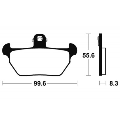 Plaquettes de frein TECNIUM Performance métal fritté - MF144