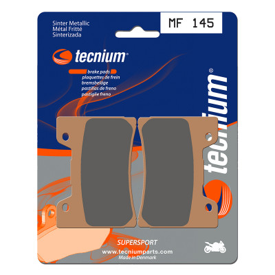 Plaquettes de frein TECNIUM Performance métal fritté - MF145