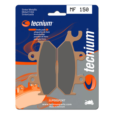 Plaquettes de frein TECNIUM Performance métal fritté - MF150