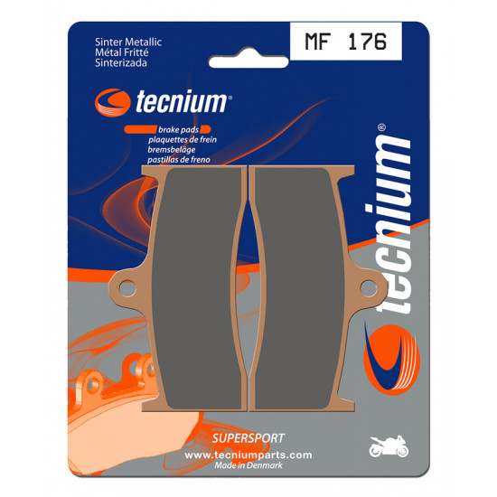 Plaquettes de frein TECNIUM Performance métal fritté - MF176