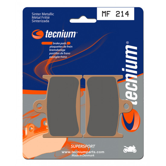 Plaquettes de frein TECNIUM Performance métal fritté - MF214