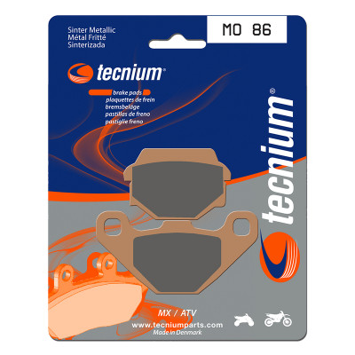 Plaquettes de frein TECNIUM MX/Quad métal fritté - MO86