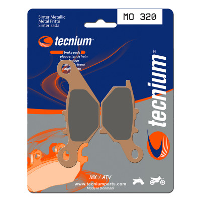 Plaquettes de frein TECNIUM MX/Quad métal fritté - MO320