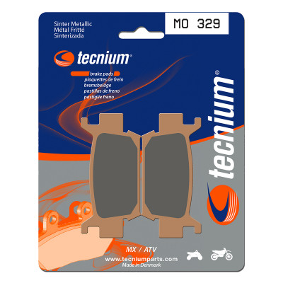 Plaquettes de frein TECNIUM MX/Quad métal fritté - MO329