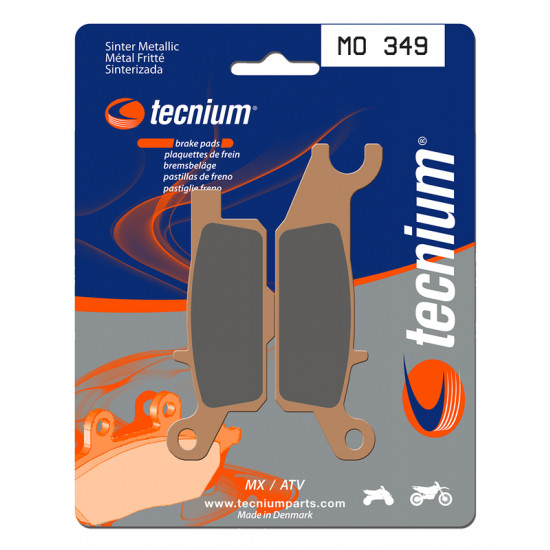 Plaquettes de frein TECNIUM MX/Quad métal fritté - MO349