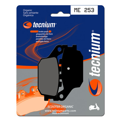 Plaquettes de frein TECNIUM Scooter organique - ME253