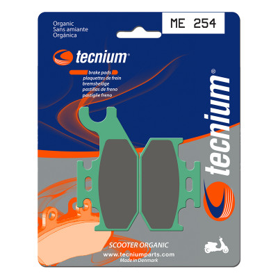 Plaquettes de frein TECNIUM Scooter organique - ME254