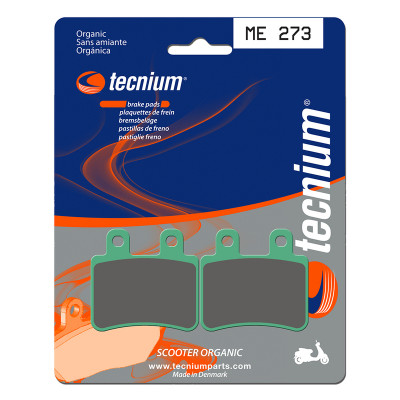 Plaquettes de frein TECNIUM Scooter organique - ME273