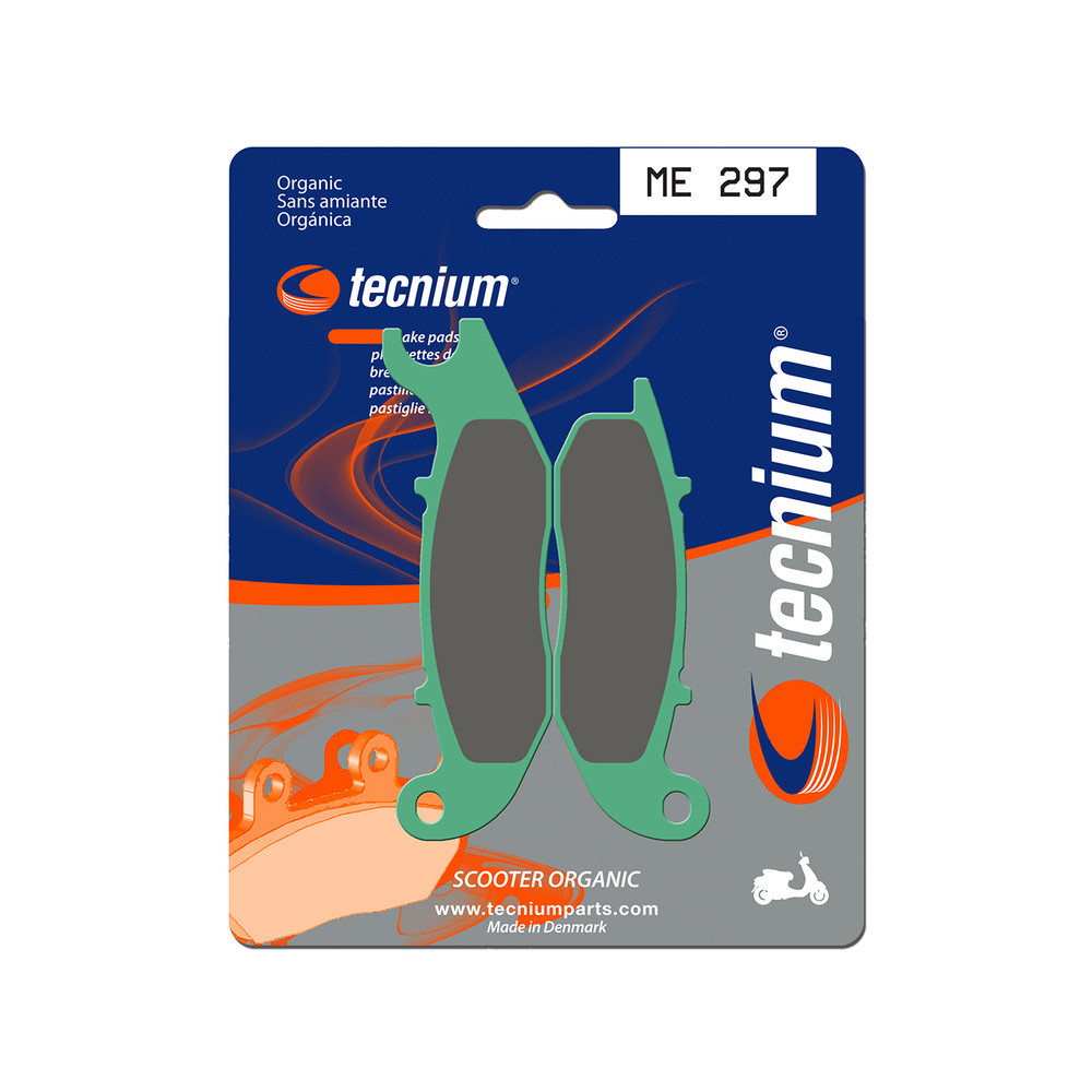 Plaquettes de frein TECNIUM Scooter organique - ME297