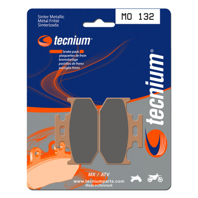 Plaquettes de frein TECNIUM MX/Quad métal fritté - MO132