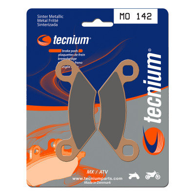 Plaquettes de frein TECNIUM MX/Quad métal fritté - MO142