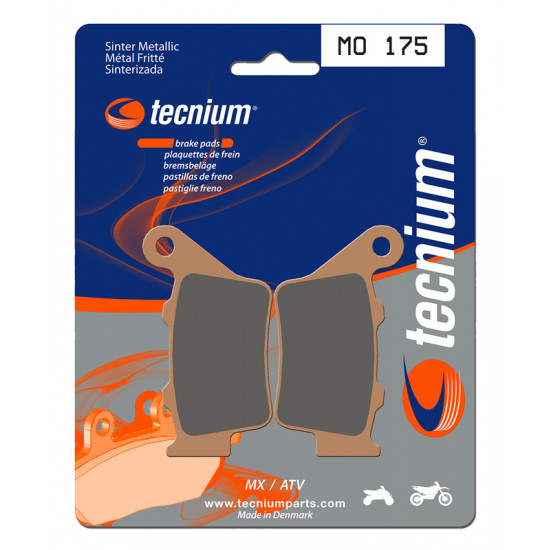 Plaquettes de frein TECNIUM MX/Quad métal fritté - MO175