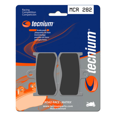 Plaquettes de frein TECNIUM Racing métal fritté carbone - MCR282