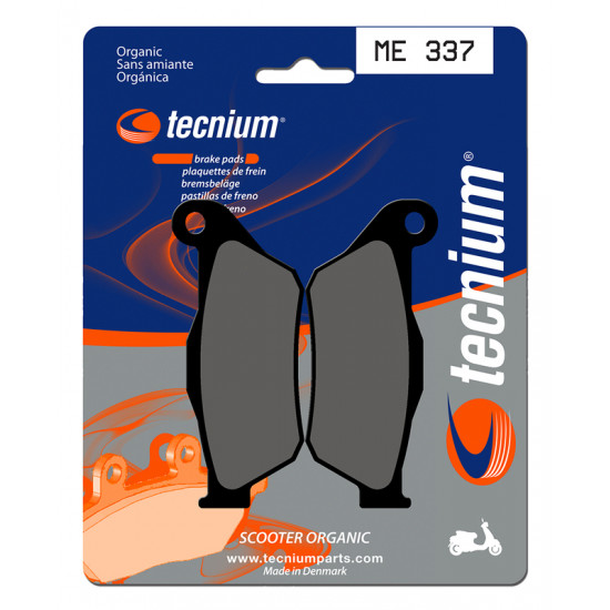 Plaquettes de frein TECNIUM Scooter organique - ME337