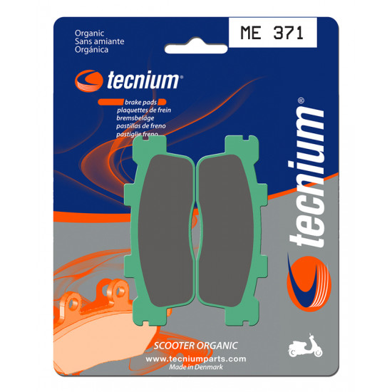 Plaquettes de frein TECNIUM Scooter organique - ME371