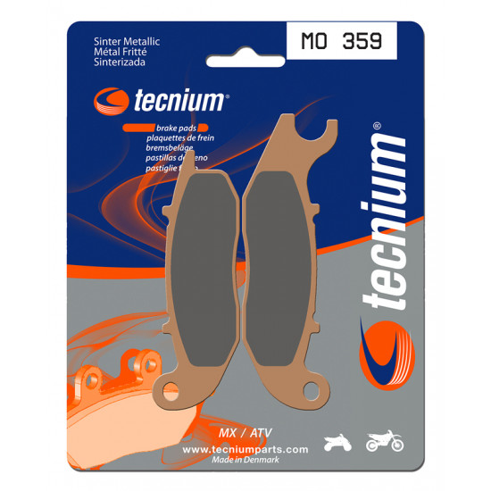 Plaquettes de frein TECNIUM MX/Quad métal fritté - MO359