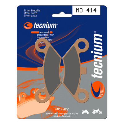 Plaquettes de frein TECNIUM MX/Quad métal fritté - MO414