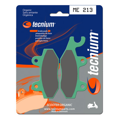 Plaquettes de frein TECNIUM Scooter organique - ME213