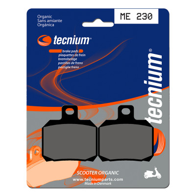 Plaquettes de frein TECNIUM Scooter organique - ME230