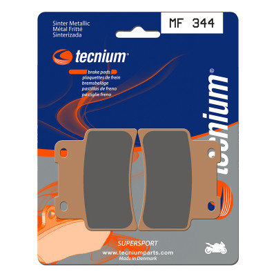 Plaquettes de frein TECNIUM Performance métal fritté - MF344