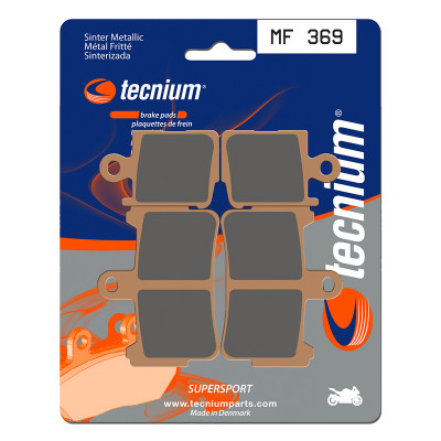 Plaquettes de frein TECNIUM Performance métal fritté - MF369