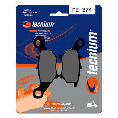 Plaquettes de frein TECNIUM Scooter organique - ME374