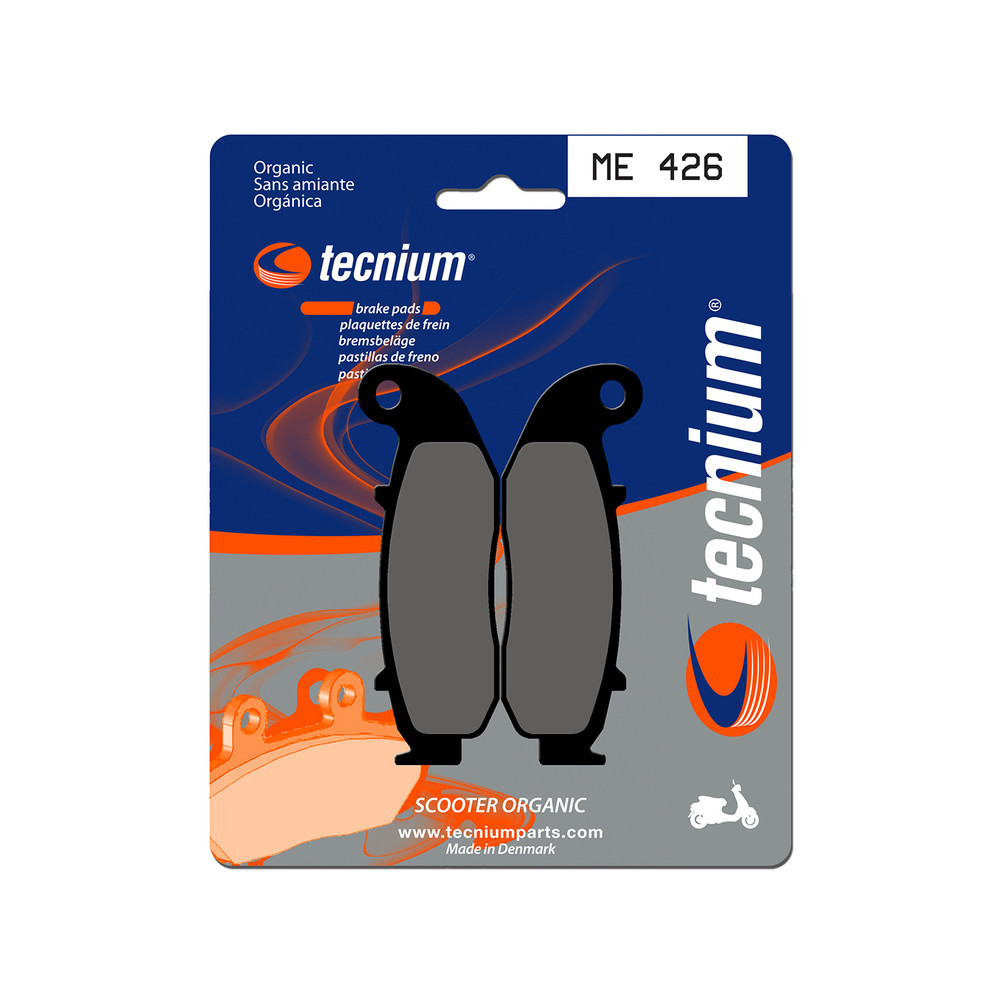 Plaquettes de frein TECNIUM Scooter organique - ME426