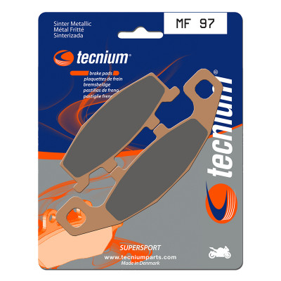 Plaquettes de frein TECNIUM Performance métal fritté - MF97