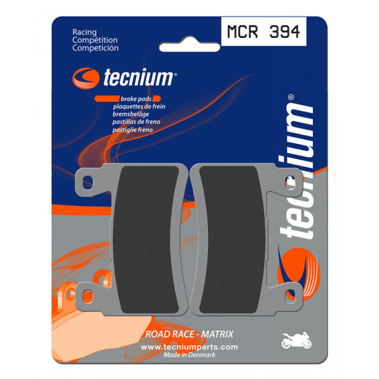 Plaquettes de frein TECNIUM Racing métal fritté carbone - MCR394