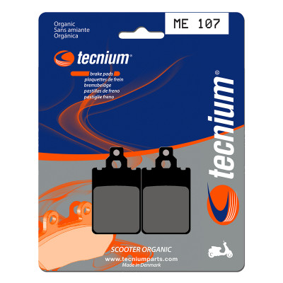 Plaquettes de frein TECNIUM Scooter organique - ME107