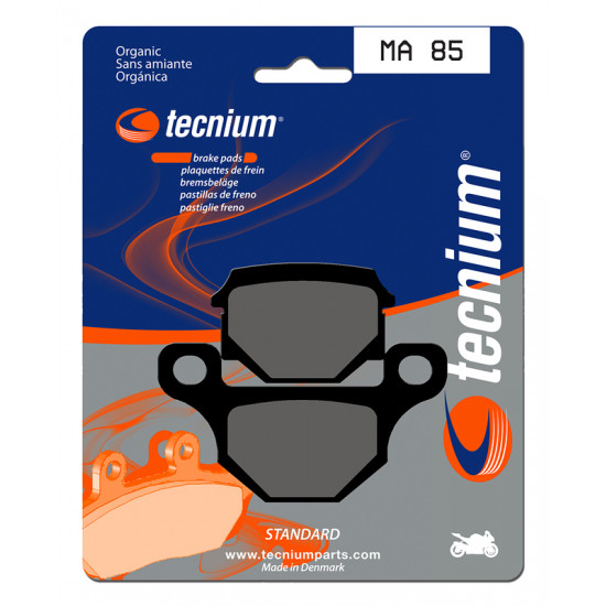 Plaquettes de frein TECNIUM route organique - MA85