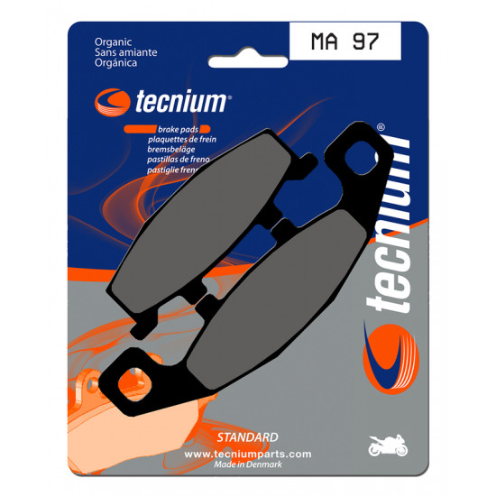 Plaquettes de frein TECNIUM route organique - MA97