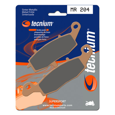 Plaquettes de frein TECNIUM Performance métal fritté - MR204