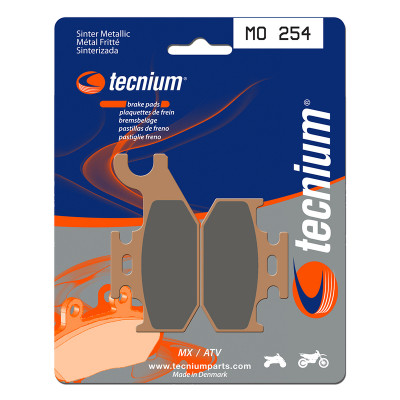 Plaquettes de frein TECNIUM MX/Quad métal fritté - MO254