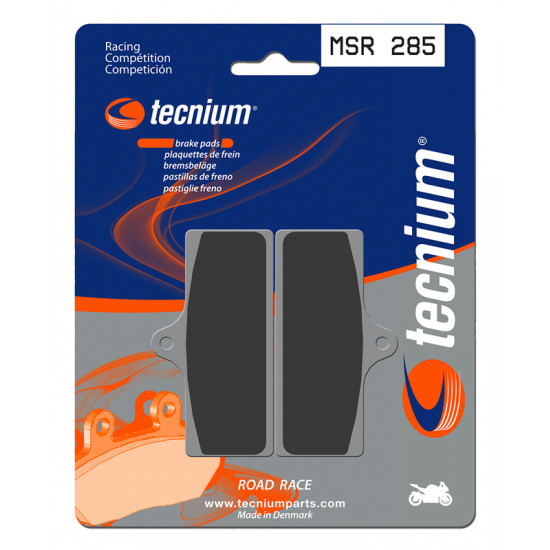 Plaquettes de frein TECNIUM Racing métal fritté - MSR285