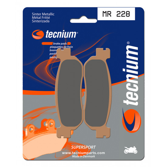 Plaquettes de frein TECNIUM Performance métal fritté - MR228