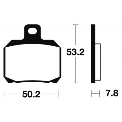 Plaquettes de frein TECNIUM Performance métal fritté - MR230