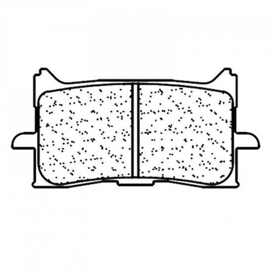 Plaquettes de frein CL BRAKES route métal fritté - 1245A3+