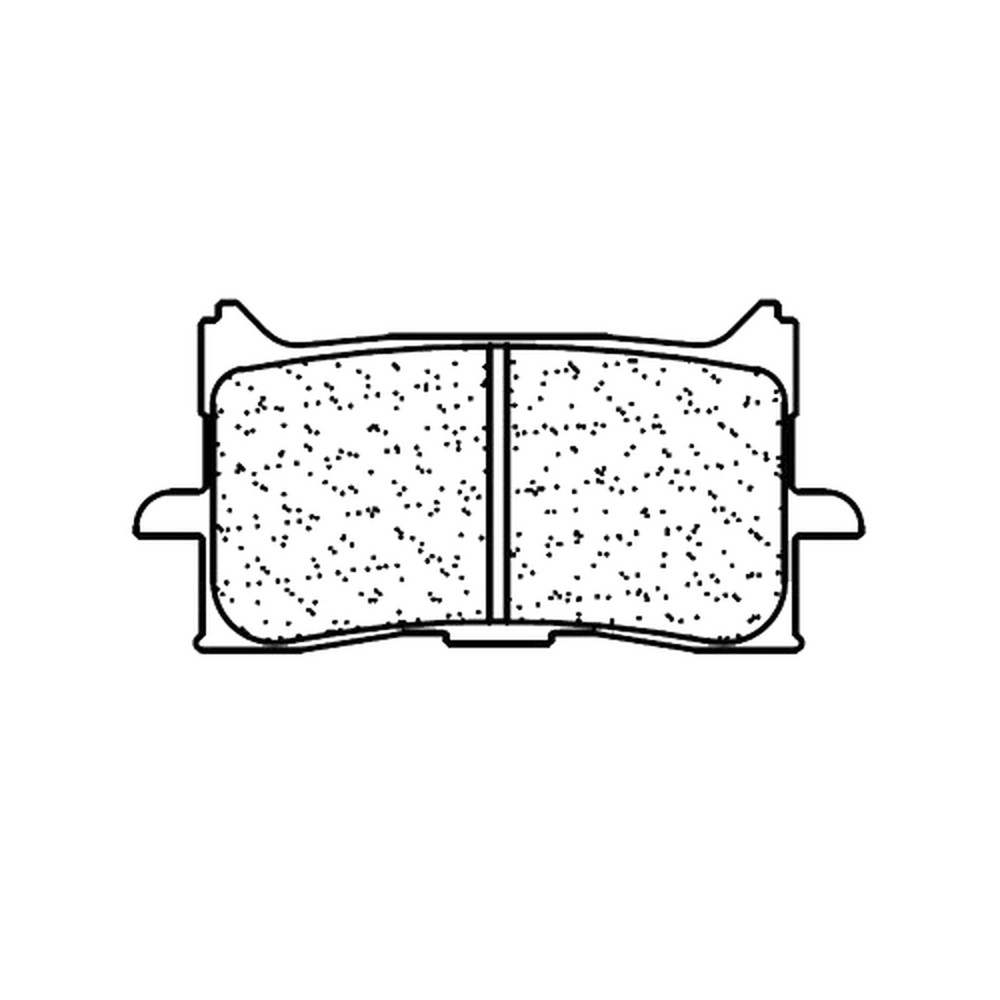 Plaquettes de frein CL BRAKES route métal fritté - 1245A3+