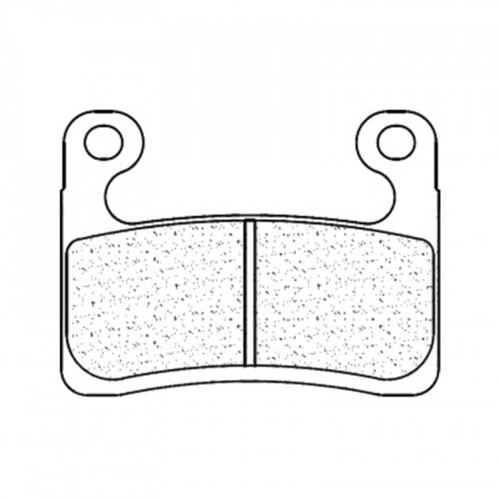 Plaquettes de frein CL BRAKES route métal fritté - 1257A3+