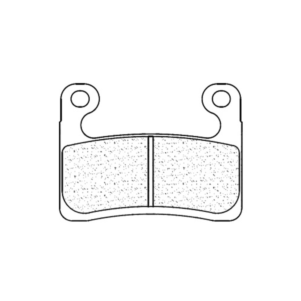 Plaquettes de frein CL BRAKES route métal fritté - 1257A3+