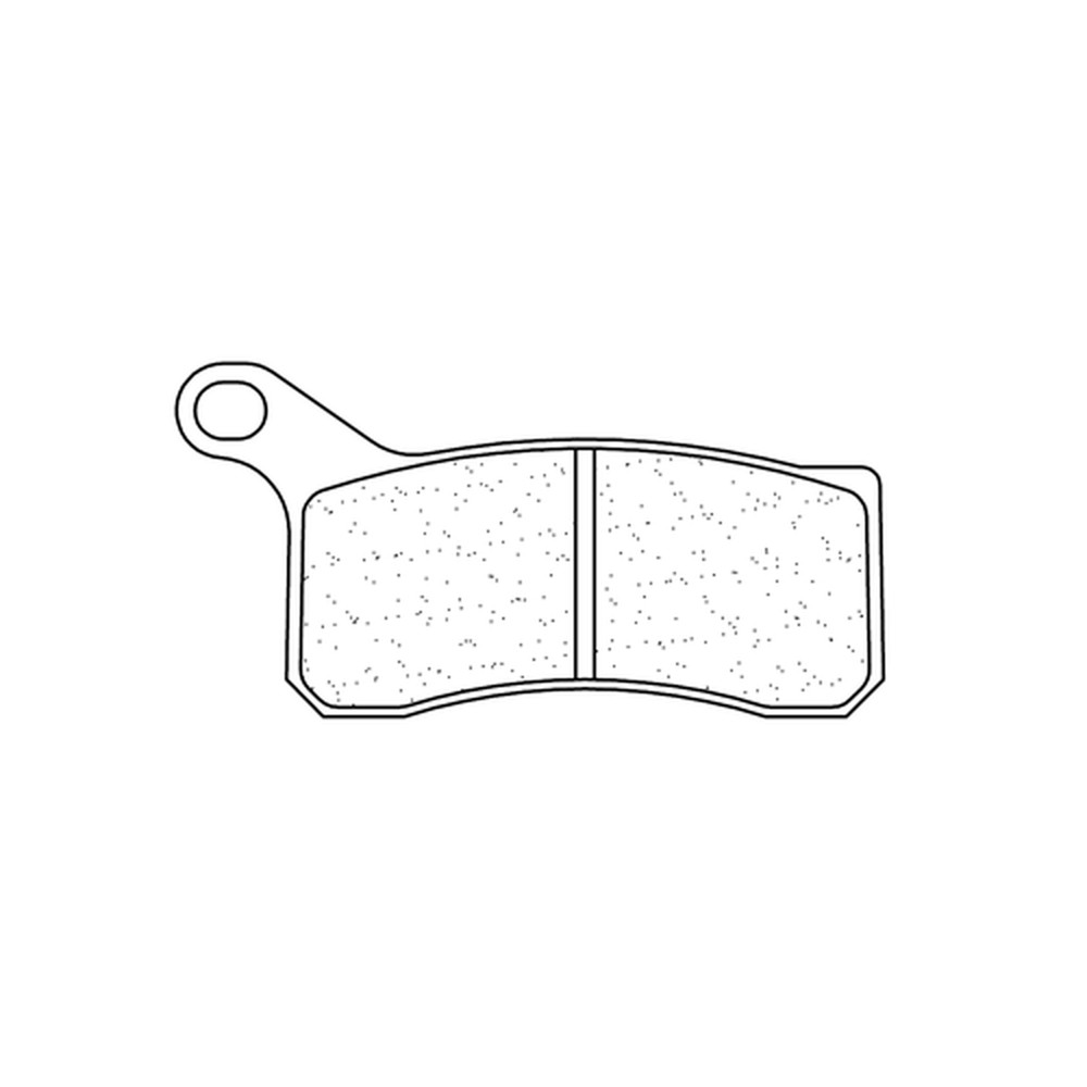 Plaquettes de frein CL BRAKES Quad métal fritté - 1204ATV1