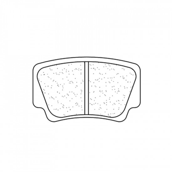 Plaquettes de frein CL BRAKES Quad métal fritté - 1205ATV1