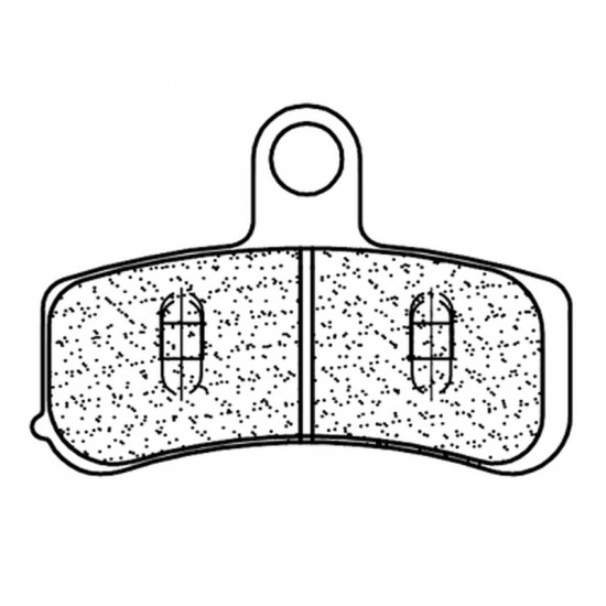 Plaquettes de frein CL BRAKES route métal fritté - 1212A3+