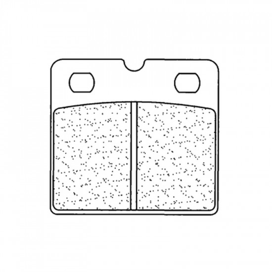 Plaquettes de frein CL BRAKES route métal fritté - 2258A3+