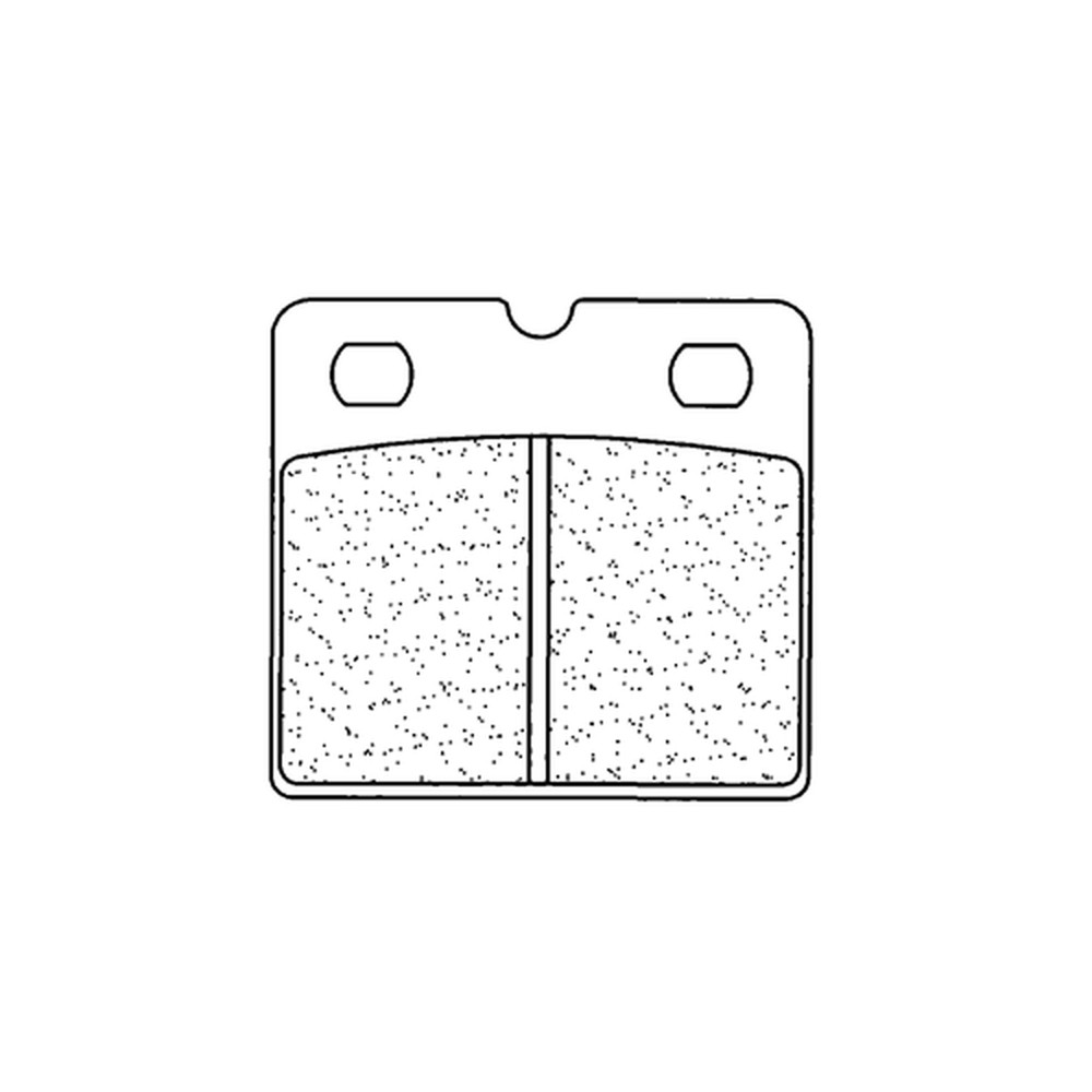 Plaquettes de frein CL BRAKES route métal fritté - 2258A3+