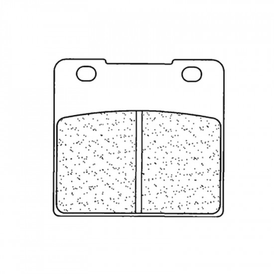 Plaquettes de frein CL BRAKES route métal fritté - 2280A3+