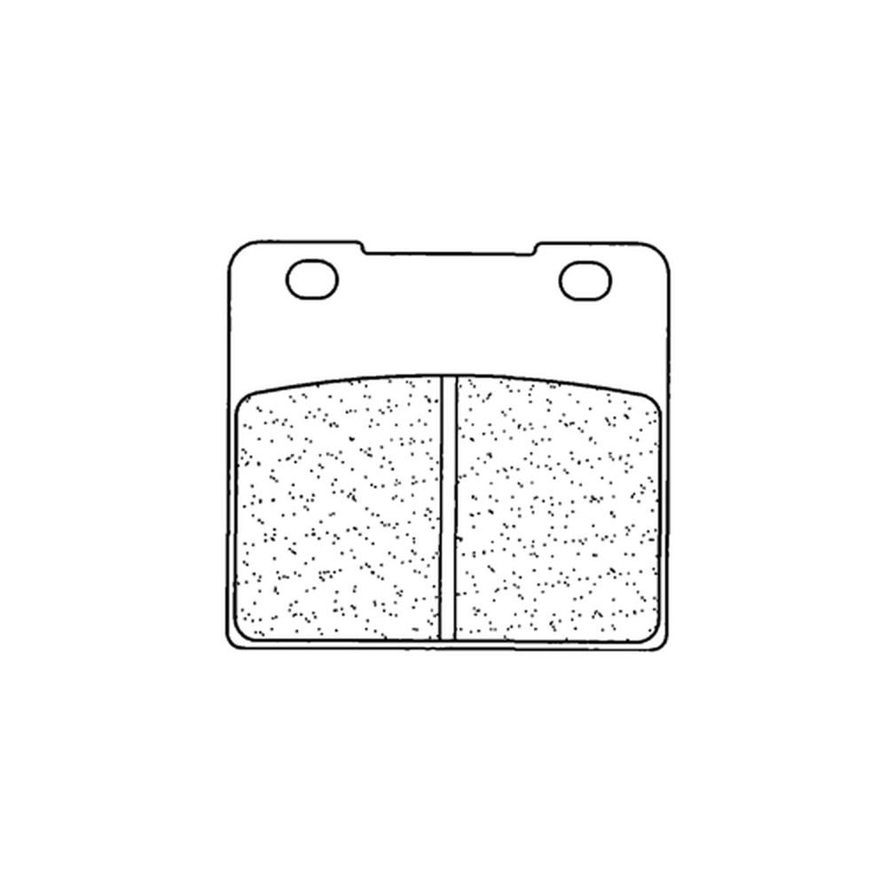 Plaquettes de frein CL BRAKES route métal fritté - 2280A3+