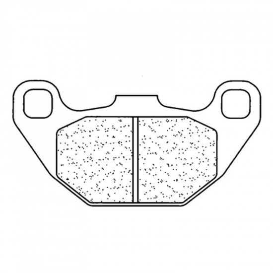 Plaquettes de frein CL BRAKES Quad métal fritté - 1123ATV1